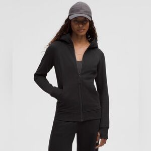 Lululemon Scuba Full Zip Hoodie – Black - Size 4 - Movati Athletic Logo